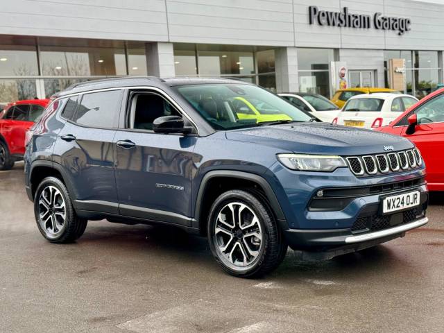 Jeep Compass 1.3 GSE T4 11.4kWh Limited Auto 4xe Euro 6 (s/s) 5dr SUV Hybrid Blue Shade/Black Roof