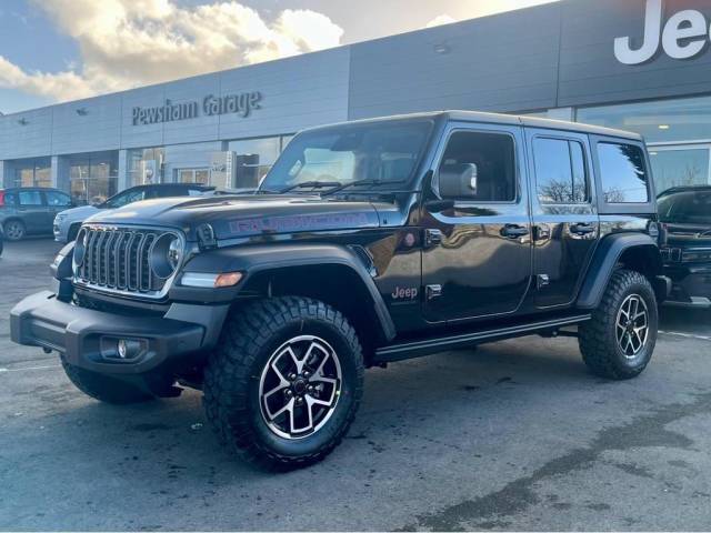 Jeep Wrangler 2.0 GME Rubicon 4dr Auto8 Convertible Petrol BLACK