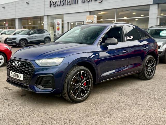 Audi Q5 2.0 50 TFSI e Quattro Edition 1 5dr S Tronic Estate Petrol / Electric Hybrid BLUE