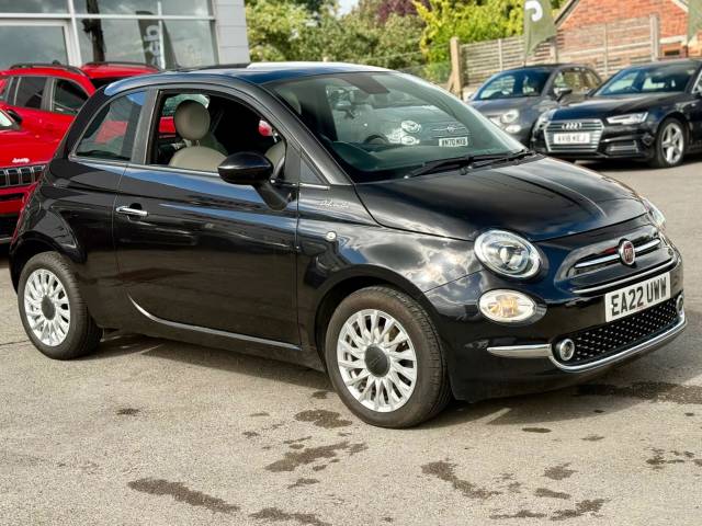 Fiat 500 1.0 Mild Hybrid Dolcevita [Part Leather] 3dr Hatchback Petrol BLACK