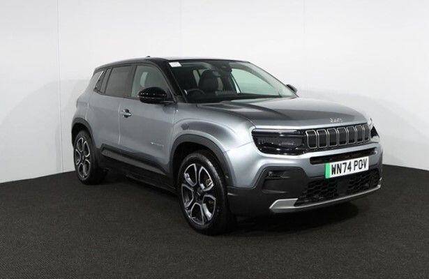 Jeep Avenger 0.0 115kW Summit 54kWh 5dr Auto Hatchback Electric GREY/BLACK