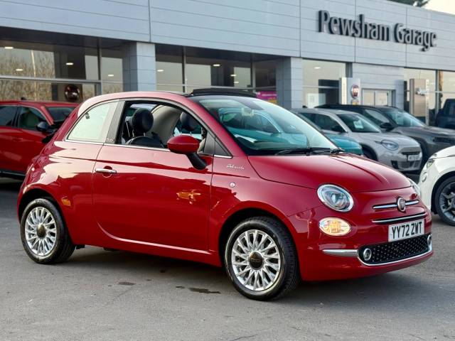 Fiat 500C 1.0 Mild Hybrid Dolcevita [Part Leather] 2dr Convertible Petrol RED