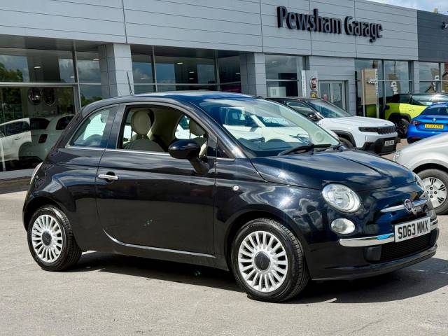 Fiat 500 1.2 Lounge 3dr [Start Stop] Hatchback Petrol BLACK