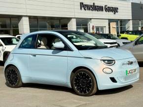 FIAT 500E at Pewsham Garage Chippenham