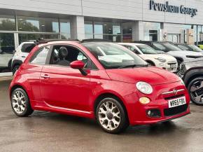 FIAT 500C at Pewsham Garage Chippenham