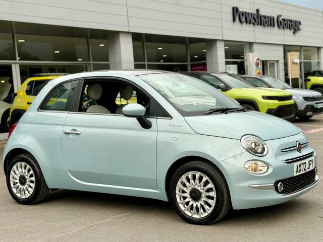 Fiat 500 1.0 Mild Hybrid Dolcevita [Part Leather] 3dr Hatchback Petrol GREEN