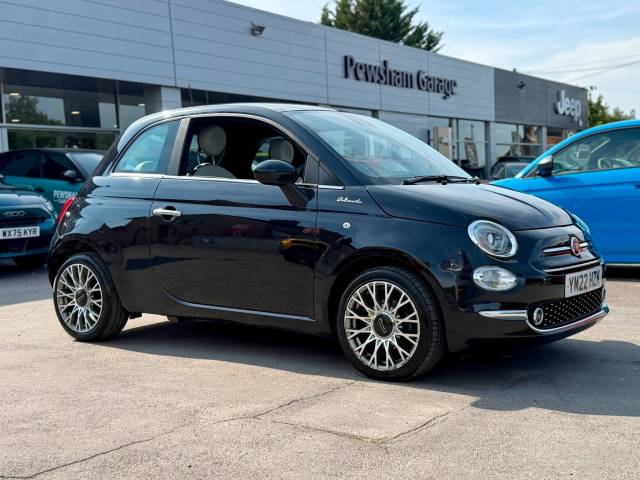 Fiat 500 1.0 Mild Hybrid Dolcevita [Part Leather] 3dr Hatchback Petrol BLACK