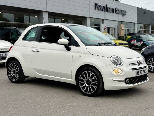 Fiat 500 1.0 MHEV Top Euro 6 (s/s) 3dr Hatchback Petrol White