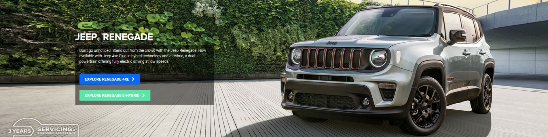 Jeep Renegade banner