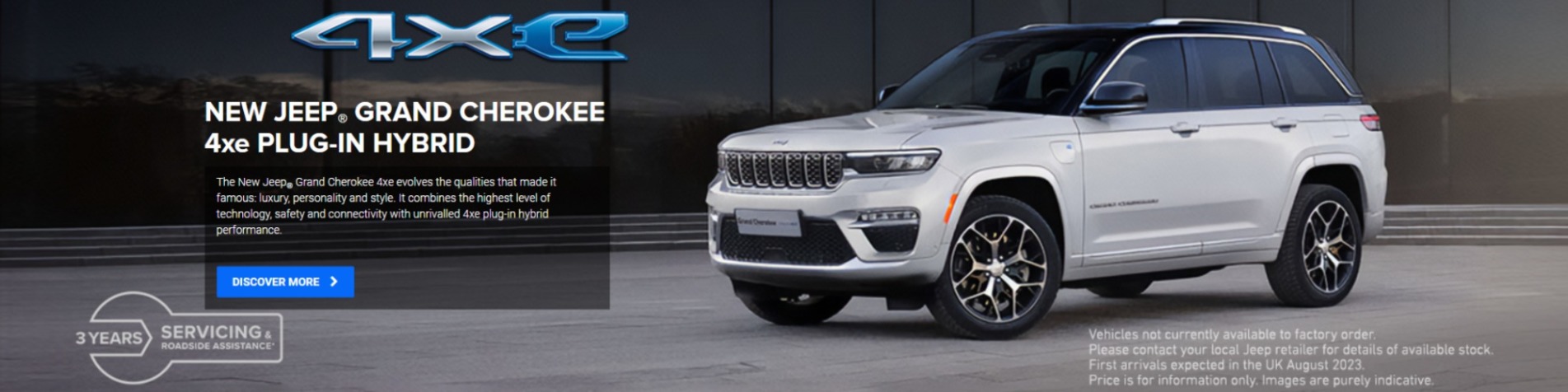 Jeep Grand Cherokee 4xe Banner