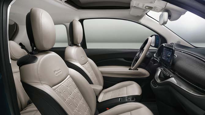New Fiat 500 Cabrio - Interior