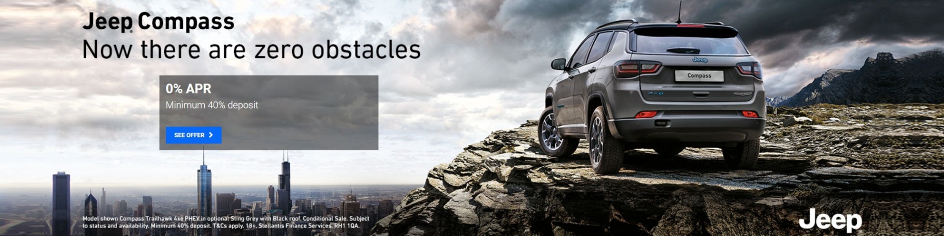 Jeep 4xe Compass Banner