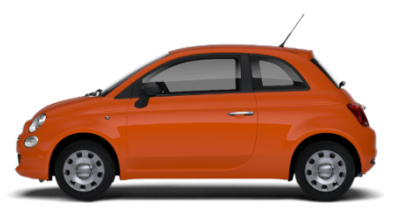 Fiat 500 - Sicilian Orange