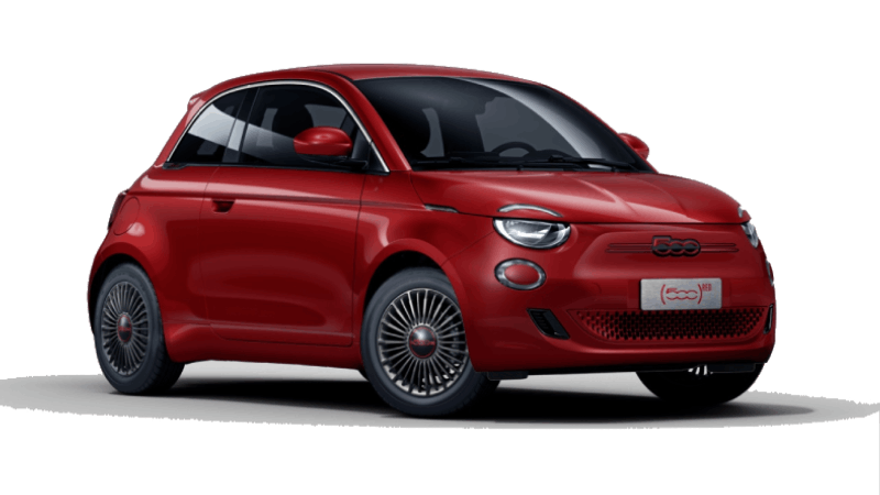 FIAT 500 87kW Red 42kWh 3dr Auto