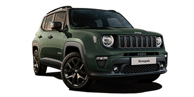 Jeep Renegade - Techno Green and Black Roof