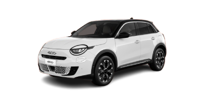 Fiat 600 Hybrid - Gelato White/Cinema Black