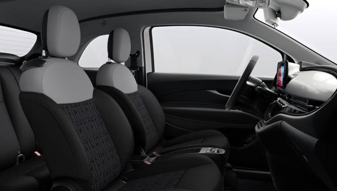 Fiat 500e Convertible - Interior