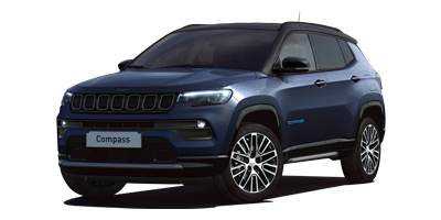 New Jeep Compass - Blue Shade & Black Roof