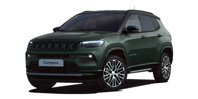 New Jeep Compass - Techno Green & Black Roof