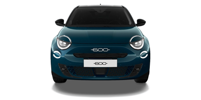 Fiat 600 Petrol - Ocean Green and Cinema Black