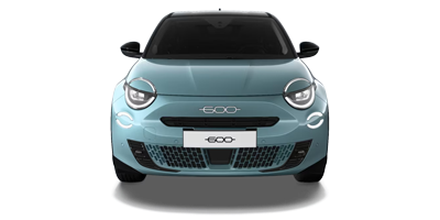 Fiat 600 Petrol - Sky Blue and Cinema Black
